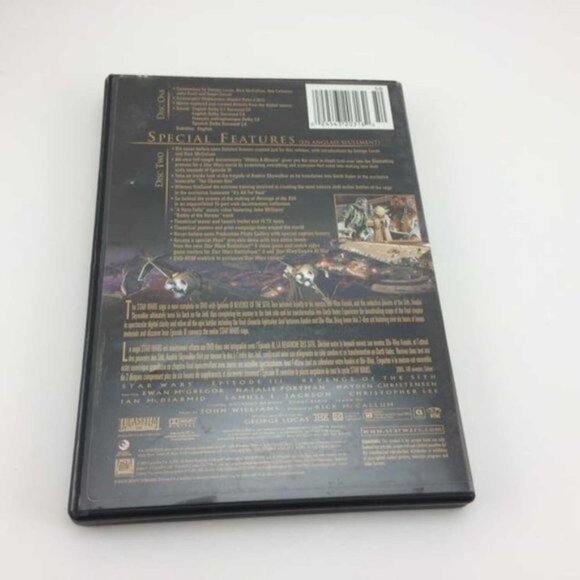 Star Wars Revenge of the Sith DVD Widescreen Edition - Picture 2 of 5